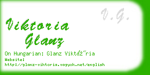 viktoria glanz business card